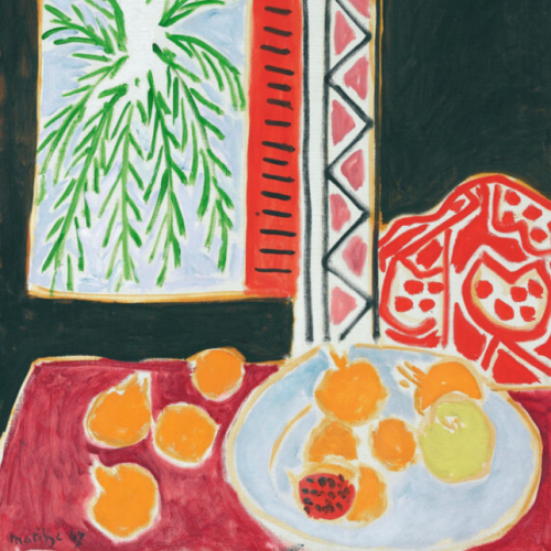 Expo La collection : tableau d'Henri Matisse, Nature morte aux grenades