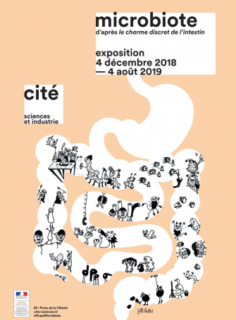 Expo Microbiote : affiche