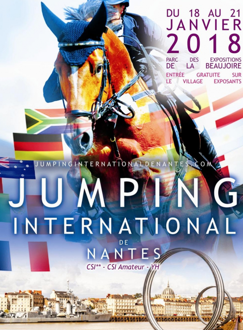 Jumping international de Nantes - Affiche 2018