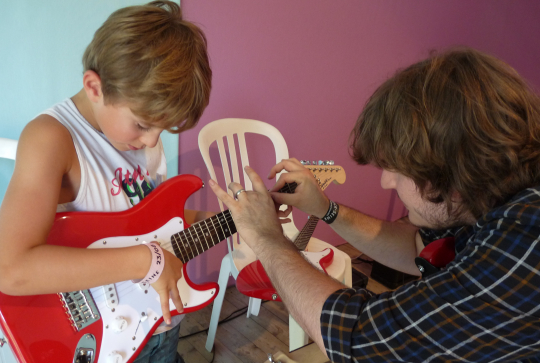 Mini Rock en Seine : Guitare