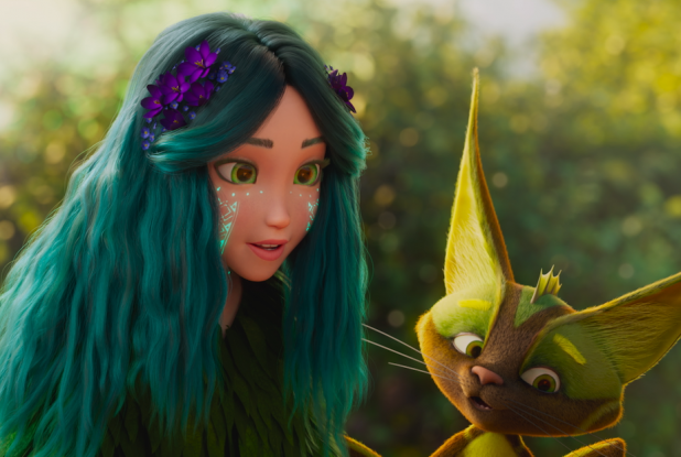 Le Royaume de Naya : Naya et une créature