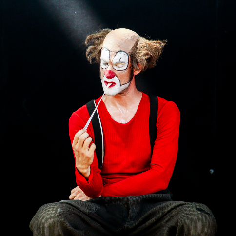 Banc de sable - le clown