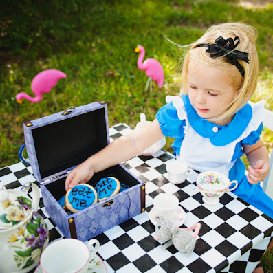 Anniversaire thème Alice au Pays des Merveilles