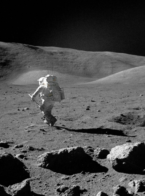 Expo Apollo "1961-1972 : premiers pas humains à la surface de la Lune"