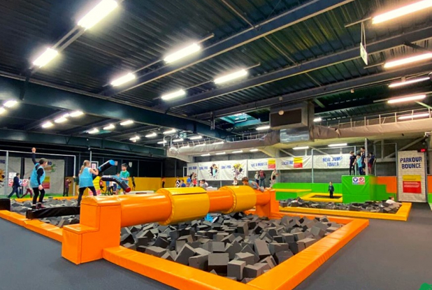New Jump Rennes : cubes en mousse
