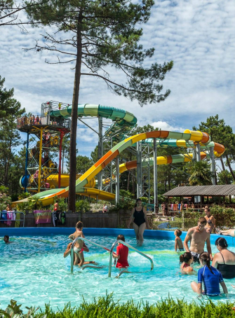 Aqualand Bassin d'Arcachon près de Bordeaux avec les enfants