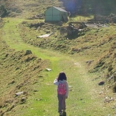 Randonnée famille avec les Mazades
