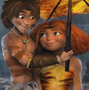 Eep et Guy : Coup de foudre au Croodolithique