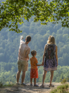 Parc naturel régional des Vosges du nord : balade en famille, Montrerc y Meyer