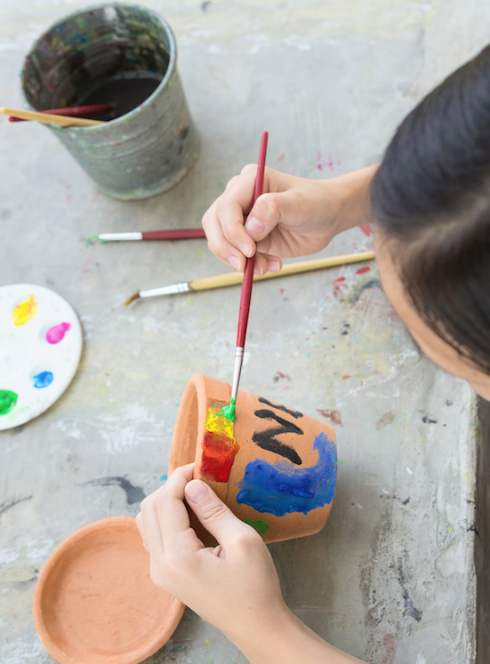 Atelier bricolage : je fabrique et décore mes cache-pots
