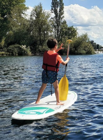 Bègles Plage : sport nautique