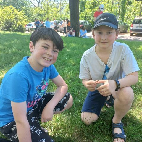 Chasse aux oeufs de Pâques au musée Malartre