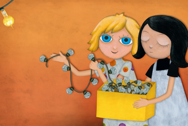 Mimi & Lisa - Les lumières de Noël : guirlande de Noël