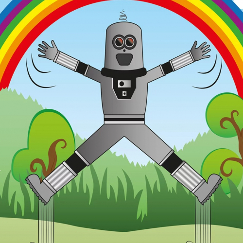 Affiche "Un Robot pas comme les autres" - Ezan