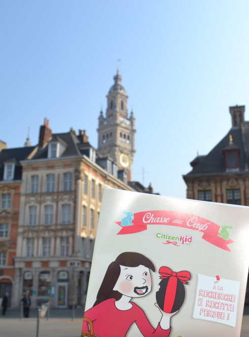 Chasse aux oeufs de pâques de Lille