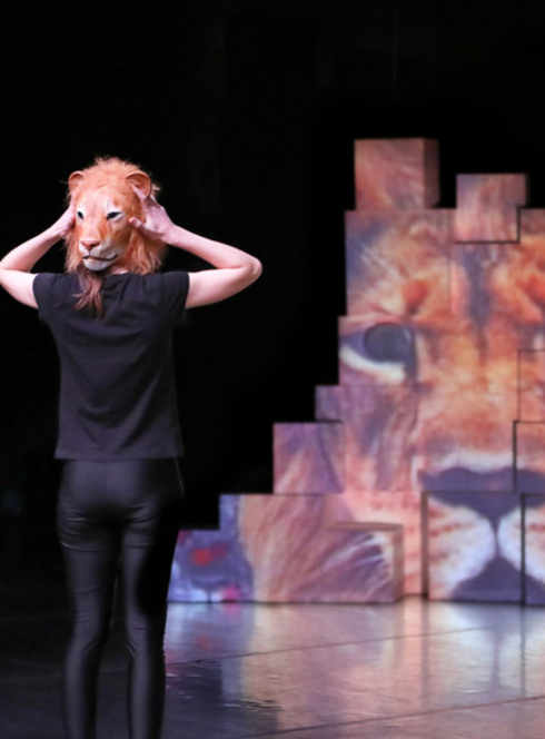 Diotime et les lions - le regard du lion