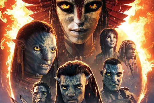 Avatar : de feu et de cendres - affiche