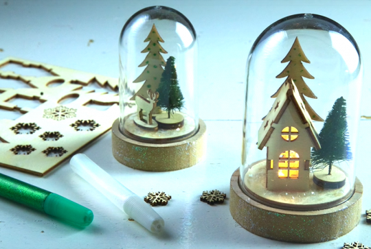 Photophore sous cloche