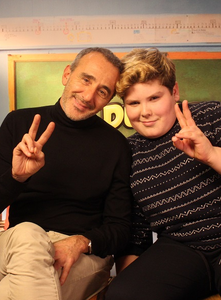 Interview Elie Semoun et les enfants de "Ducobu 3"