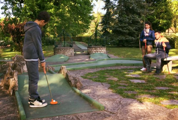 Anniversaire au Mini-Golf du Parc de la Tête d'Or
