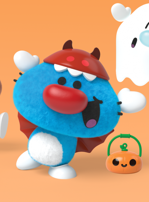 Oggy Oggy et ses amis fêtent Halloween avec Citizenkid