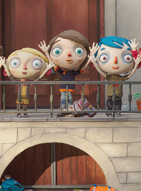 Ma Vie de Courgette : la bande pose pour la photo