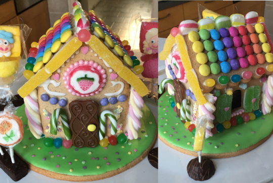 Gâteau maison de Hansel et Gretel