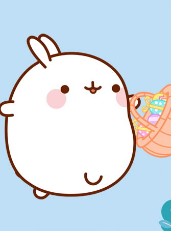 Livret jeu Molang Pâques