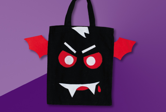 Sac à bonbons chauve-souris