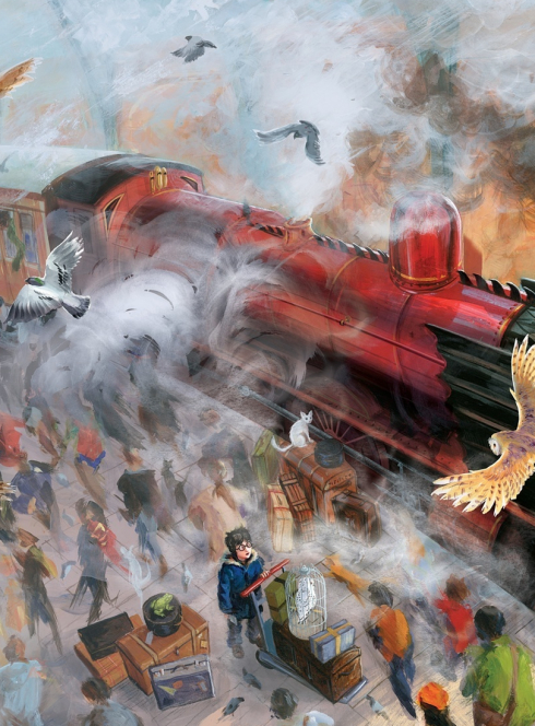 Harry Potter à l'école des sorciers : livre illustré par Jim Kay