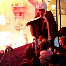 Père Noël au pays des friandises