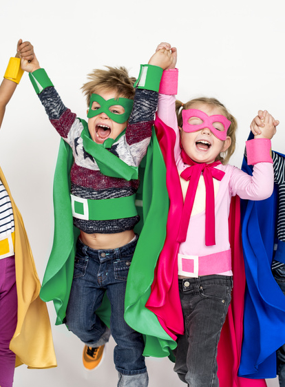 Mode d'emploi pour un anniversaire super-héros (et super-héroïne) - fête magique