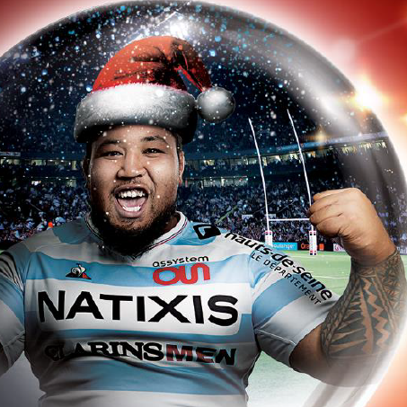Racing 92 Christmas Party affiche