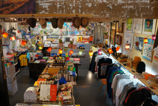 La boutique UndARTground