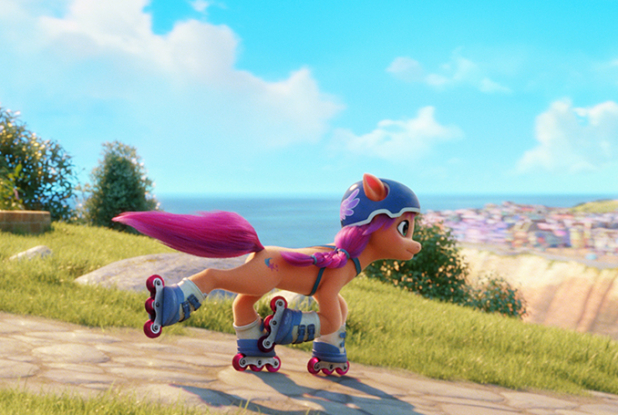 My Little Pony : Nouvelle Génération - Sunny avec ses patins à roulettes