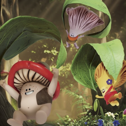 Mush-Mush et le petit monde de la forêt : affiche