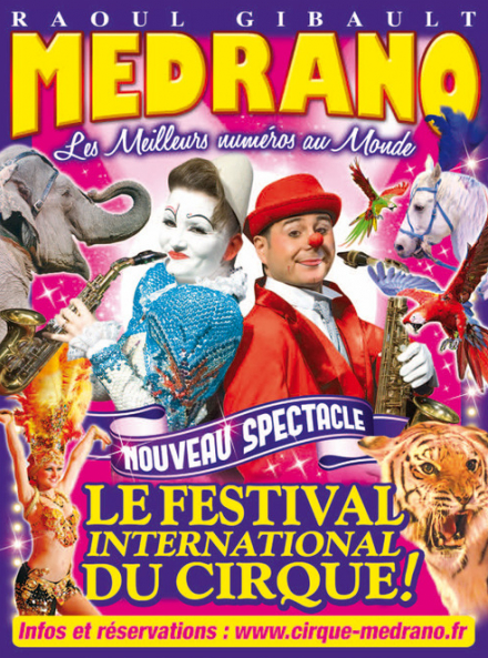 Medrano - Affiche du Festival International du Cirque