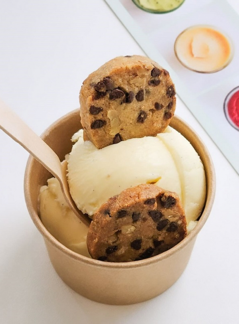 Page, glaces et gâteaux