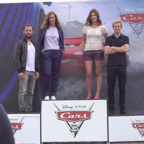 Cars 3 : le casting français au karting