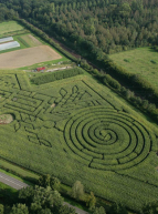 Labyrinthe de maïs du domaine de Beauregard