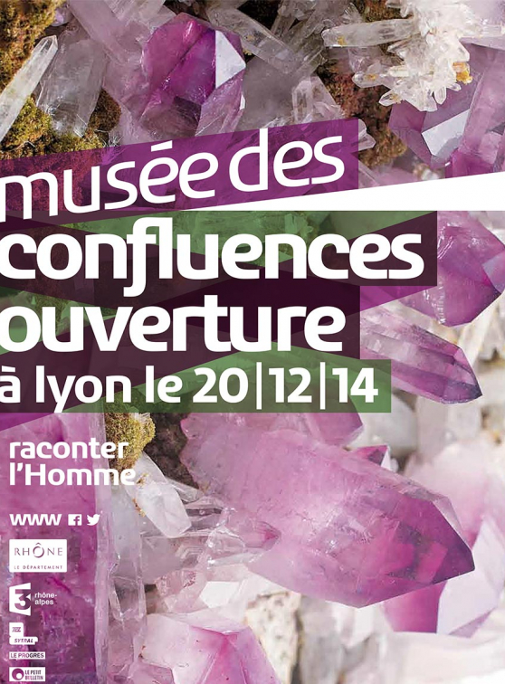 Musée des Confluences ouverture (cristaux)