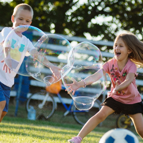 Foire de Nantes : bulles géantes