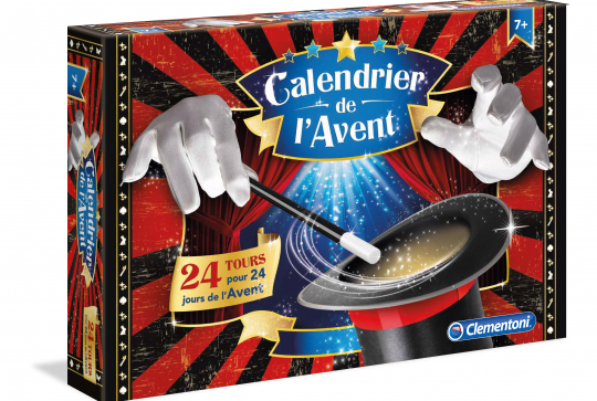 Calendrier de l'avent Clementoni magie