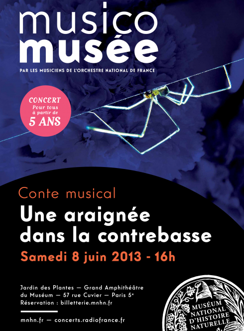 araignée contrebasse musicomusée