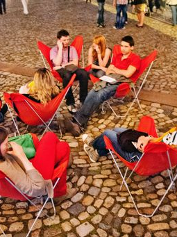 Les transats à Strasbourg