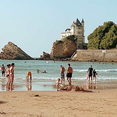 Plage de la Côte des Basques