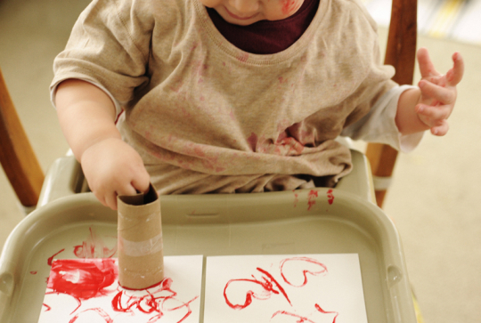 Une carte coeur pour la fête des mères