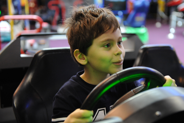 Simulateur de voiture de course