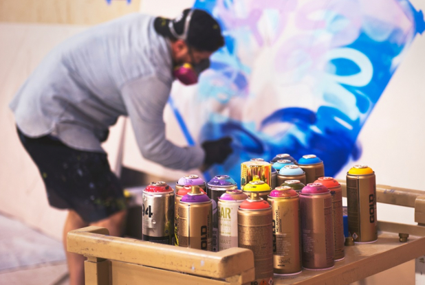 Foire de Bordeaux : graff