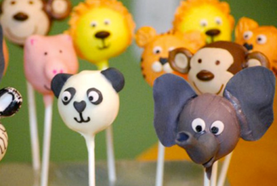 Pop Cakes rigolos.